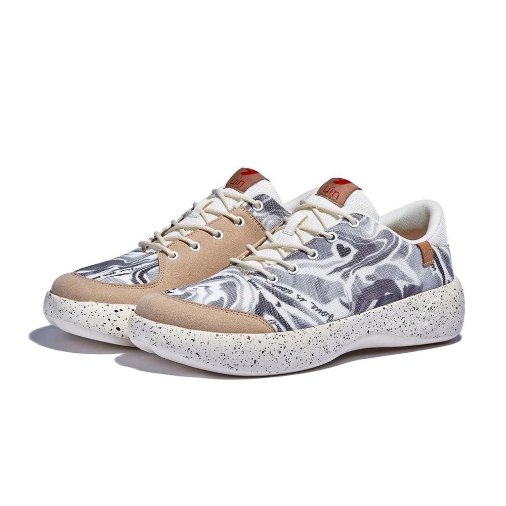 UIN Men’s Sneaker Comfort Walking Travel Shoes(Spiral Galaxy Bartello VI)